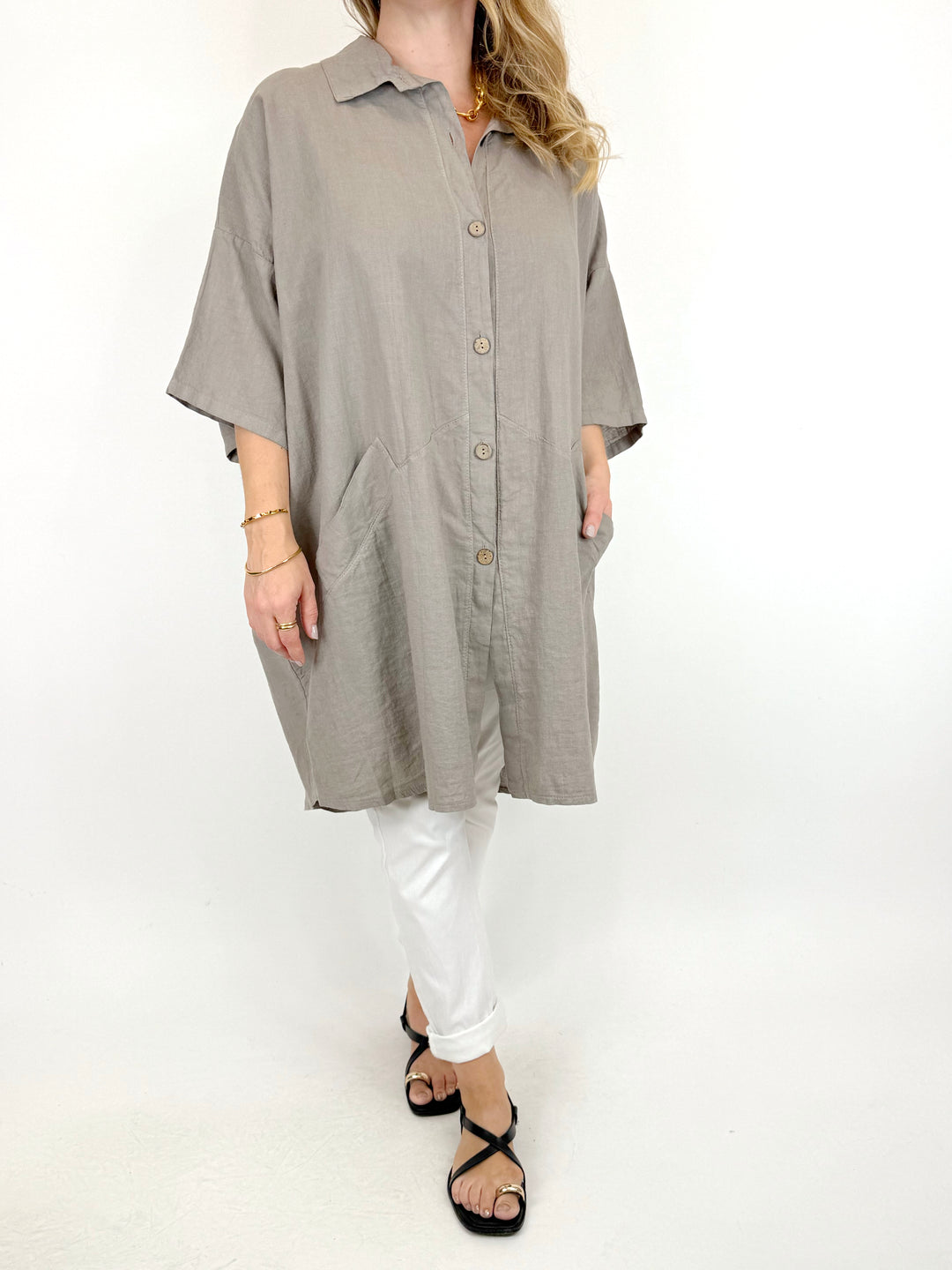 PoCo LAGENLOOK Überwurf Tunika Bluse Shirt XL-XXL-XXXL 44 46 48