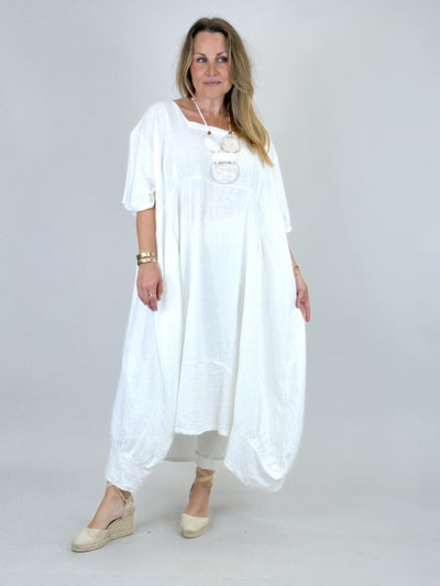 made in italy linen dresses uk Italian Linen Dress by Inizio